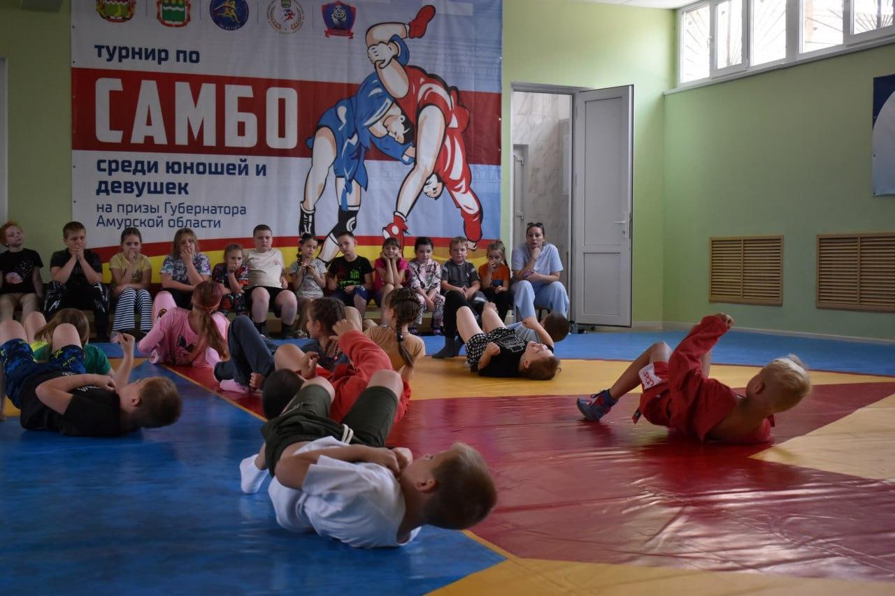 Руководитель рабочей группы Амурской области поучаствовал в мастер-классе по самбо в Амвросиевке
